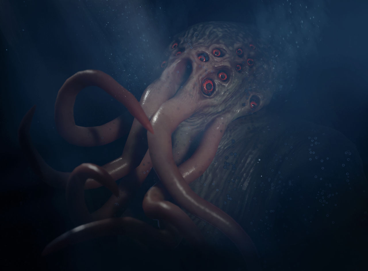 Deep One Face Deep one by ADamnSexyName on DeviantArt
