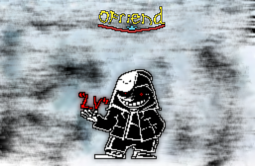 Dusttale Sans sprite (but its the official design) by TheRealAllanTorngren  on DeviantArt