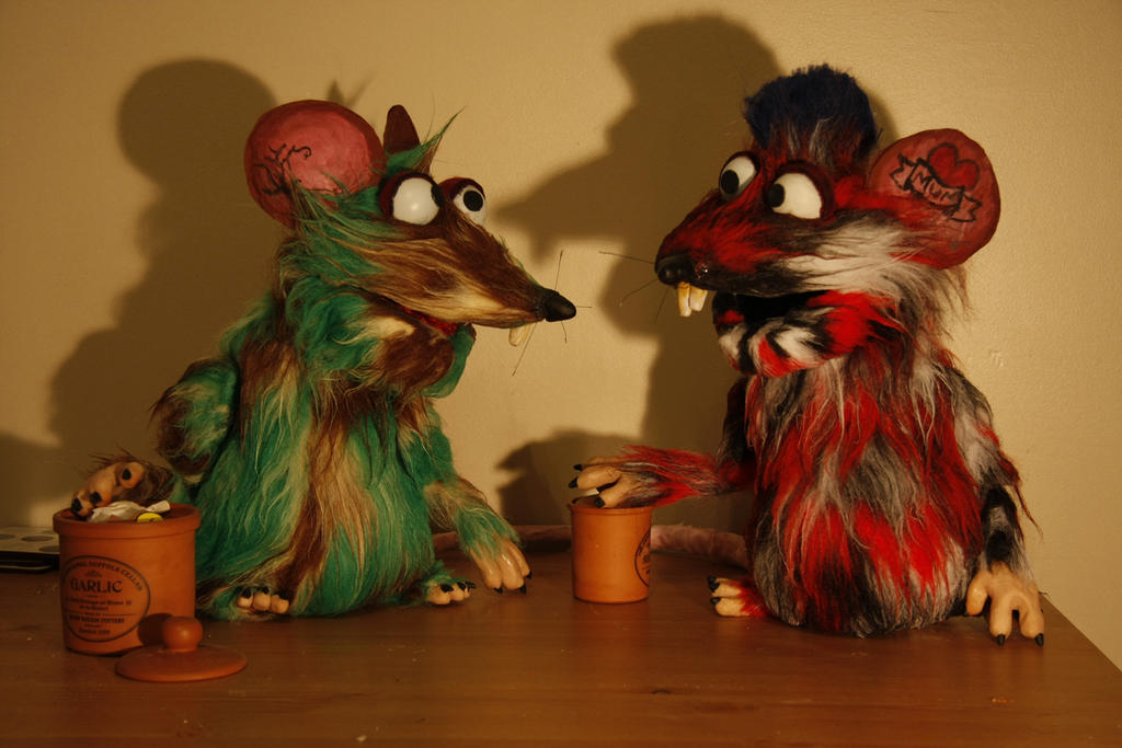 Styrup Rats simple rat puppets by Chrissyboyuk on DeviantArt