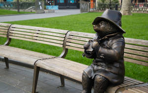 Paddington bear - london in lockdown