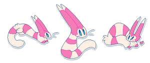 f2u Shiny Furret Pixels by fvrret