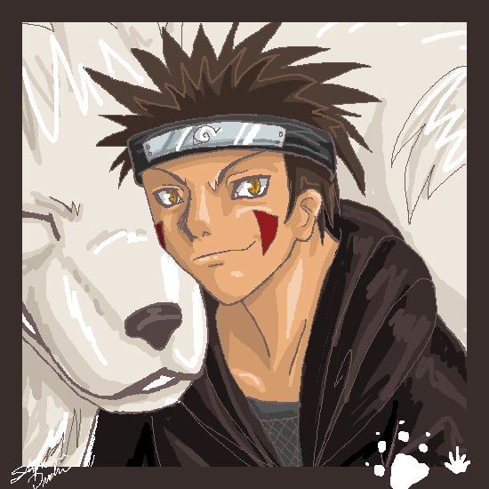 -- kiba akamaru --