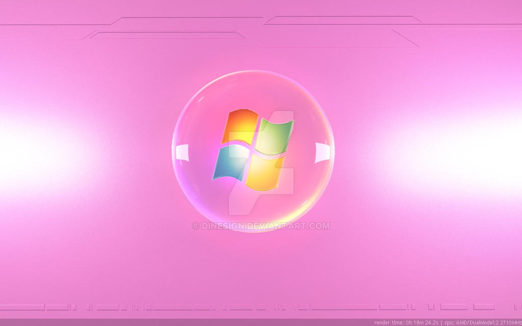 Wallpaper rosa windows by DiNesign on DeviantArt