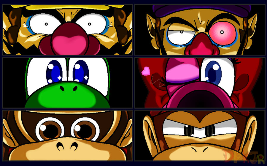 Mario - Persona Eyes Set 2 by DFKJR on DeviantArt