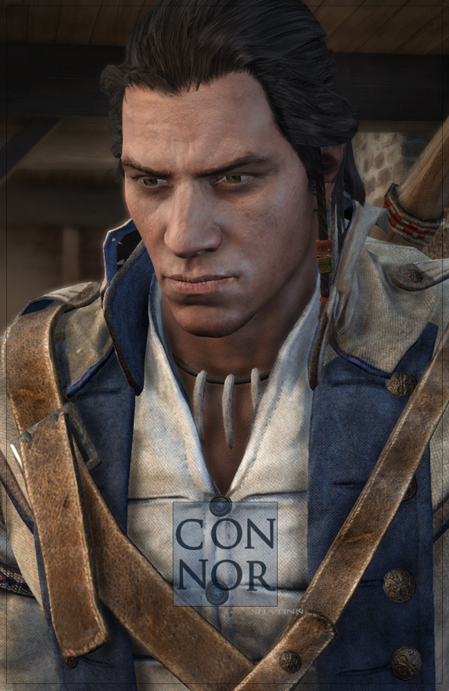 Connor portrait by shatinn on DeviantArt