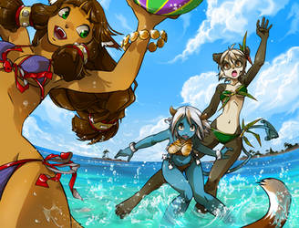 Wave party by Atelier-Enaibi