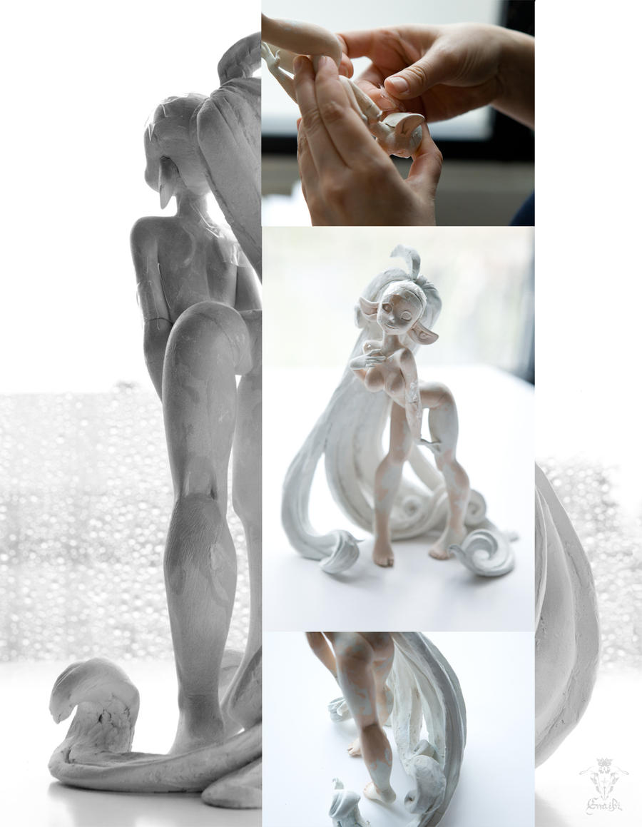Sand Figure WIP by Atelier-Enaibi