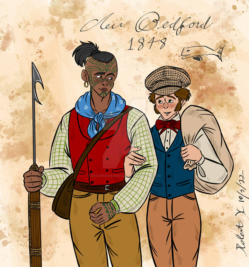 Queequeg Rope Queequeg and Ishmael by Estorianarmy321 on DeviantArt