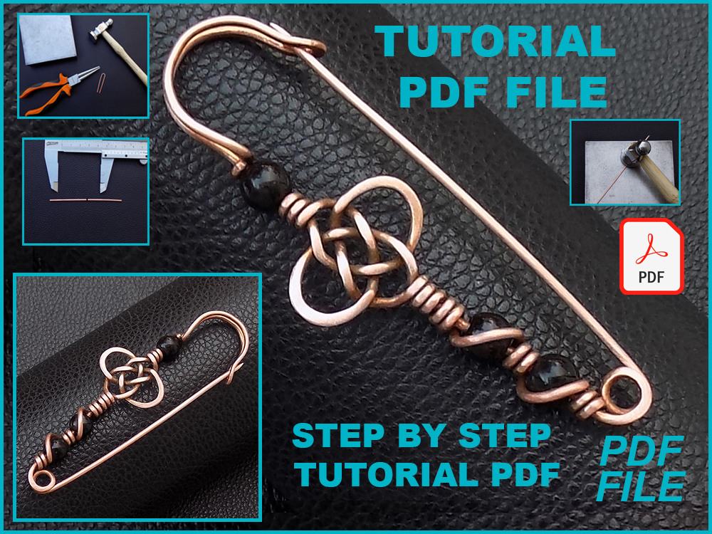 How to Make Scarf or Shawl Pins Tutorials / The Beading Gem