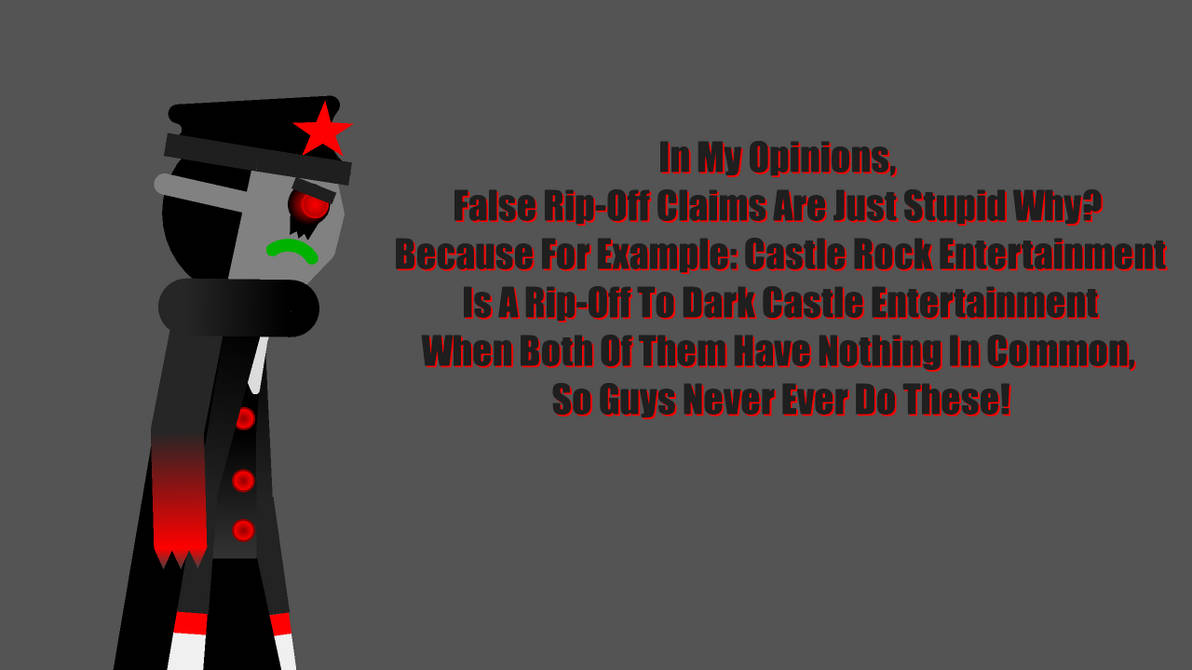 My Opinion On False Rip-Off Claims by ParamountCBSLiege4k on DeviantArt
