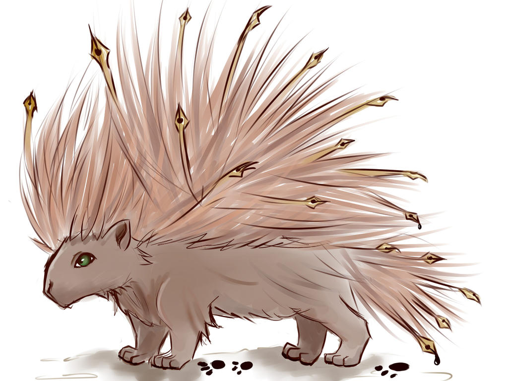 Porcupine Quills by shycatgirl on DeviantArt