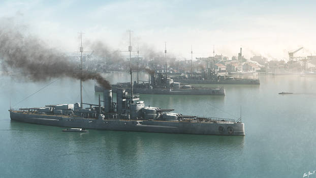 Leaving Port