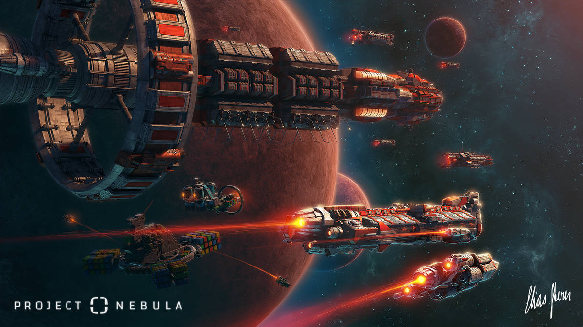 Martian Exploration Fleet by LordDoomhammer on DeviantArt