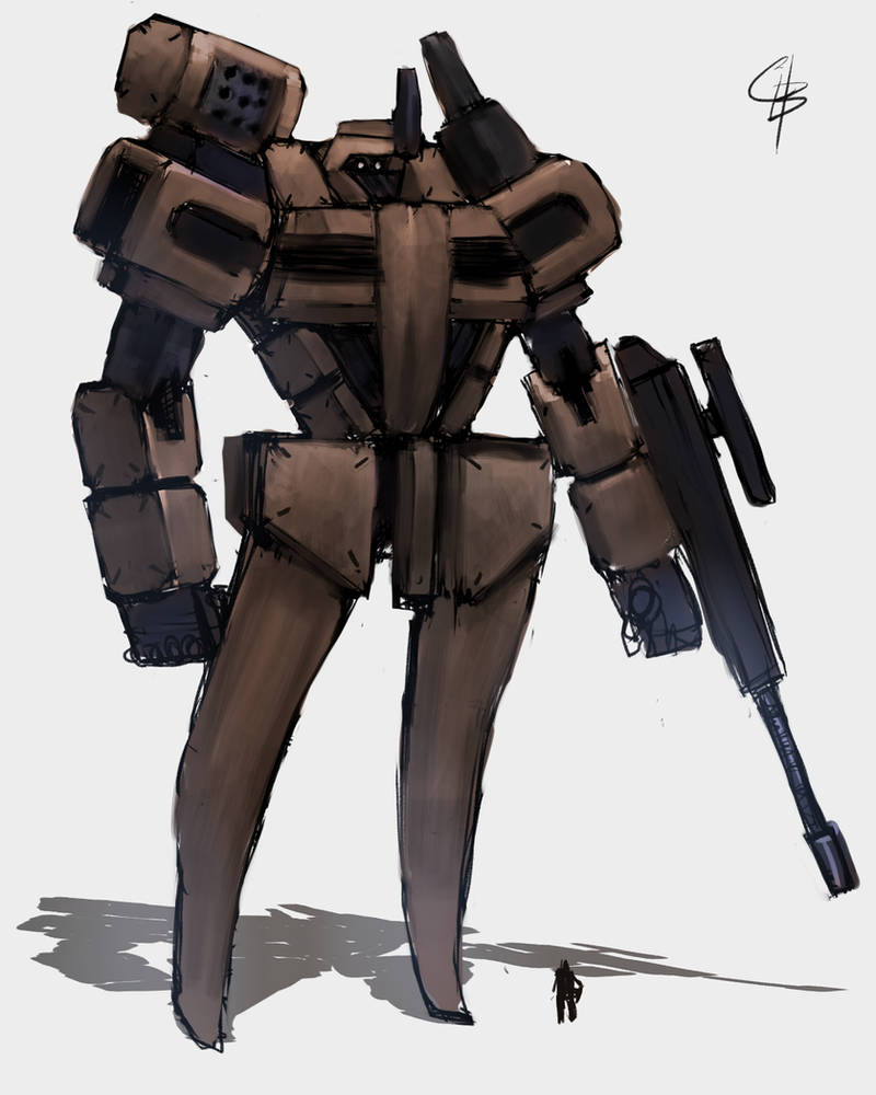 Mech Generic Generic Mech by SheepShinArt on DeviantArt