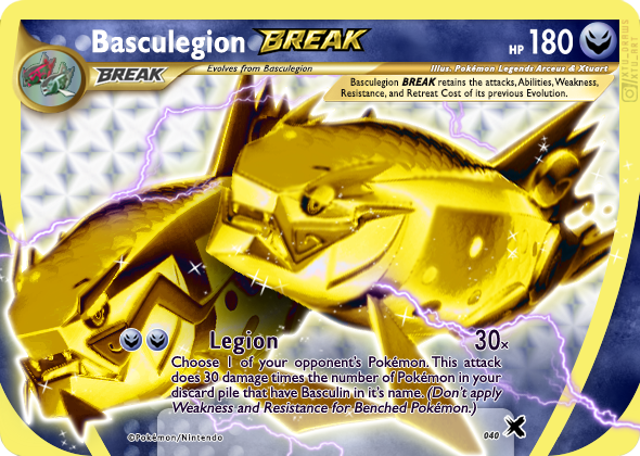 Basculegion Break - Ghost Type by Xtuart on DeviantArt Basculegion Break - Ghost Type by Xtuart on DeviantArt