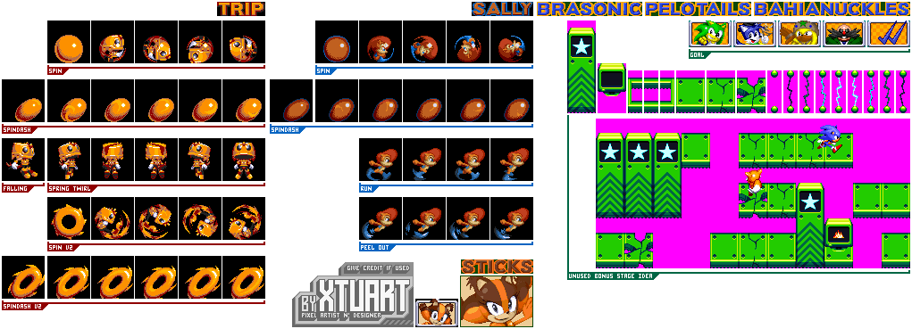 Sonic Sprite Pack - Colaboratory