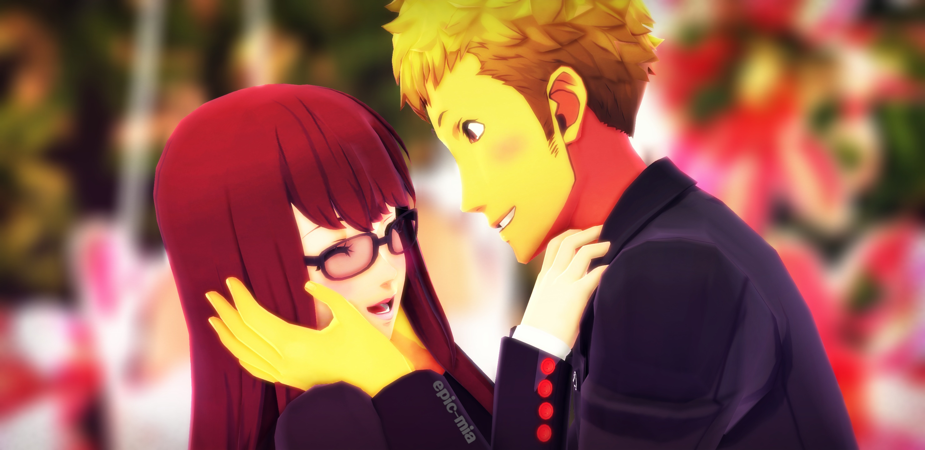 Ryuji x Sumire (RyuSumi) by Epic-Mia on DeviantArt