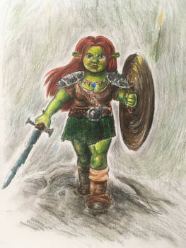 Warrior Fiona (Full Color Version)