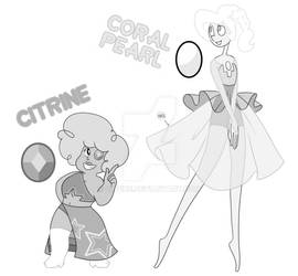 POINT ADOPTS: Coral Pearl and Citrine (CLOSED)