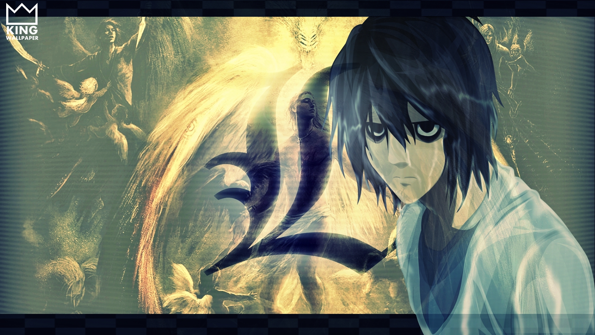 L Wallpaper - @Death Note by Kingwallpaper on DeviantArt L Wallpaper - @Death Note by Kingwallpaper on DeviantArt