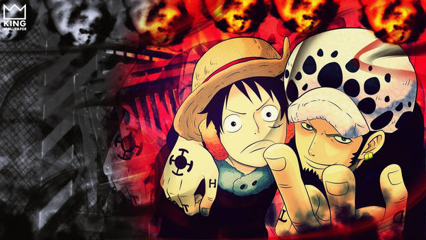 Luffy x Law Wallpaper - @one piece