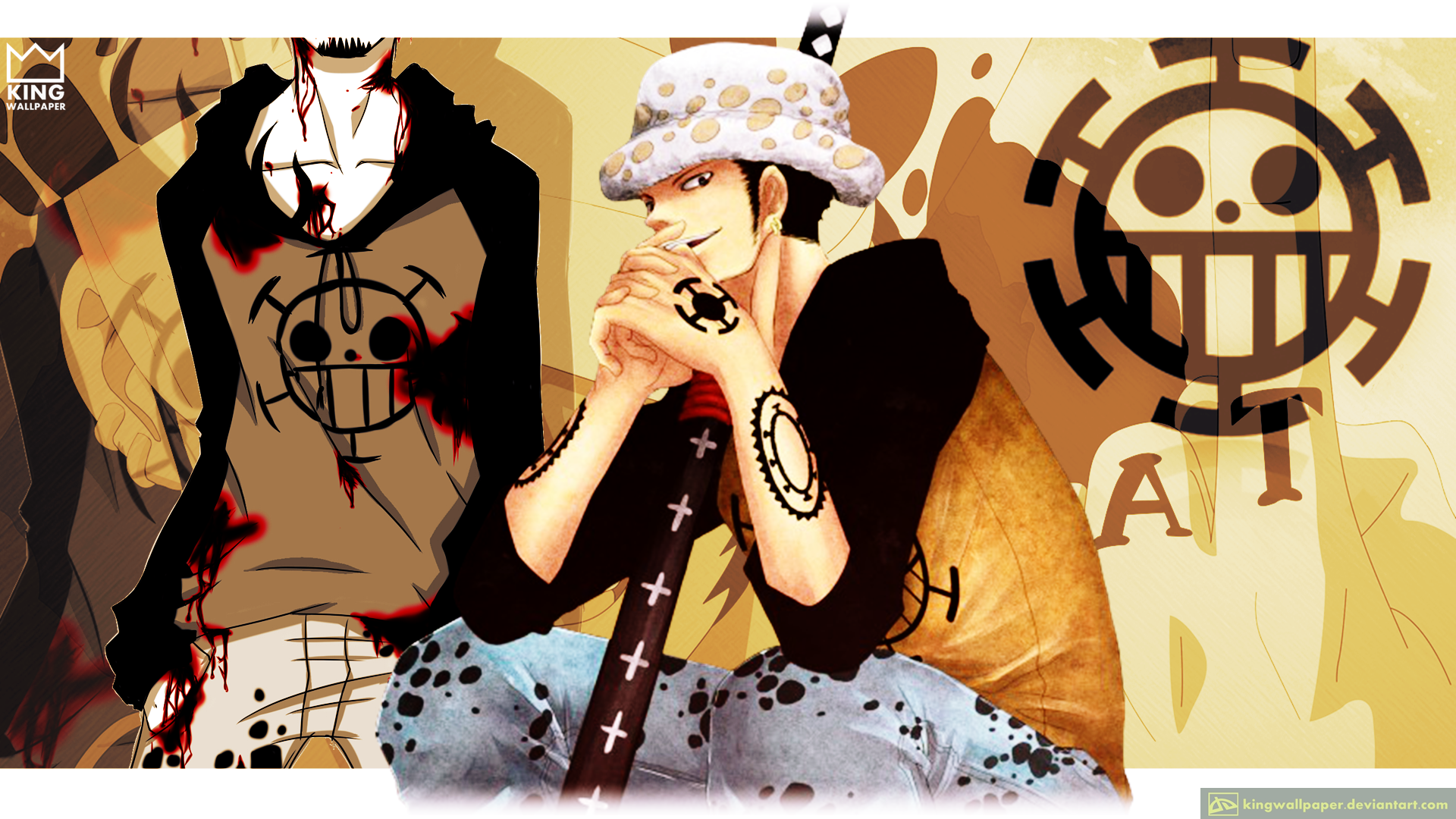 Trafalgar Law Wallpaper by Kingwallpaper on DeviantArt Trafalgar Law Wallpaper by Kingwallpaper on DeviantArt