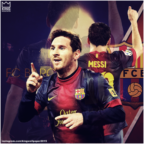 Lionel Messi Fc Barcelona Instagram By Kingwallpaper On Deviantart