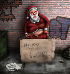 Homeless Santa