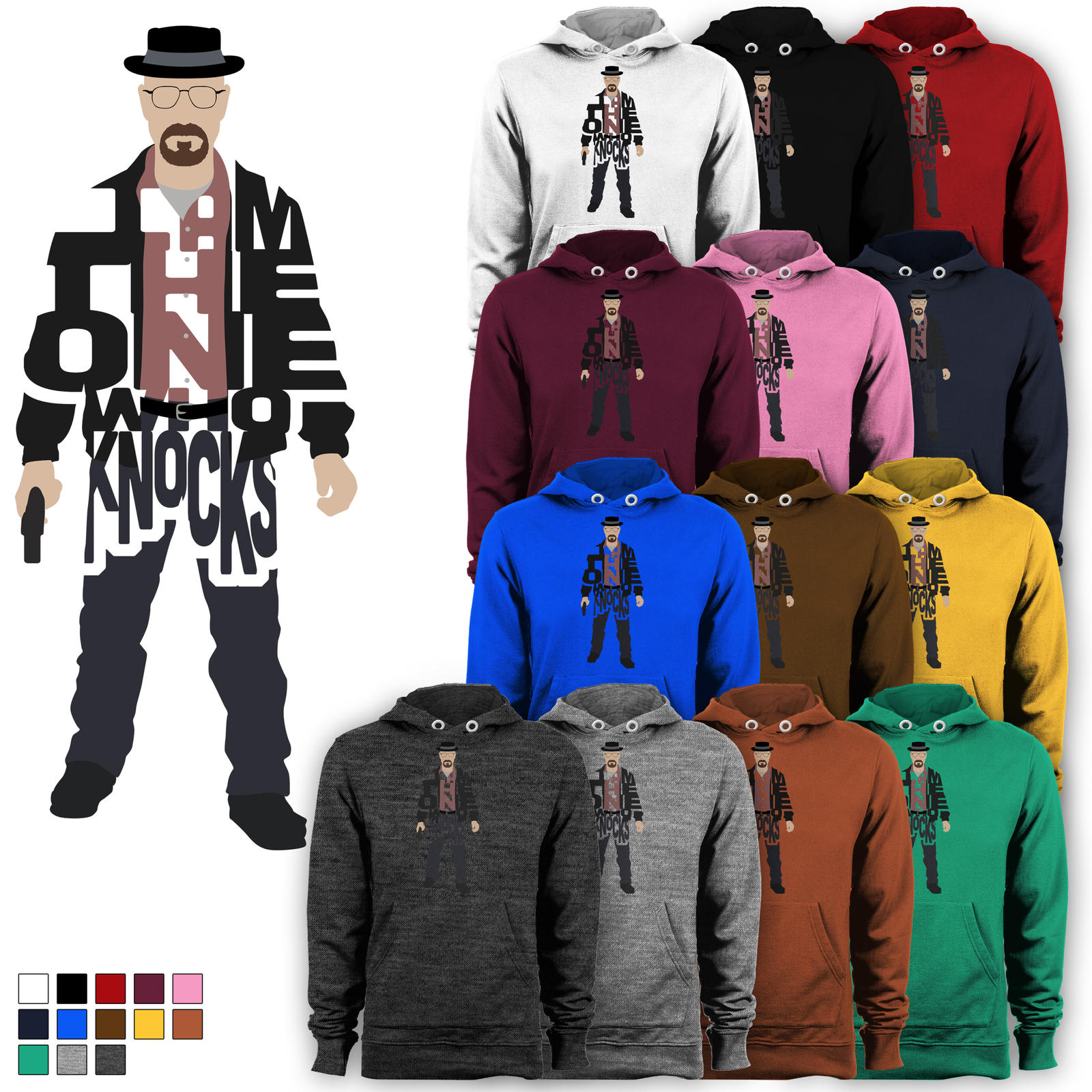 Heisenberg Knocks Sweaters