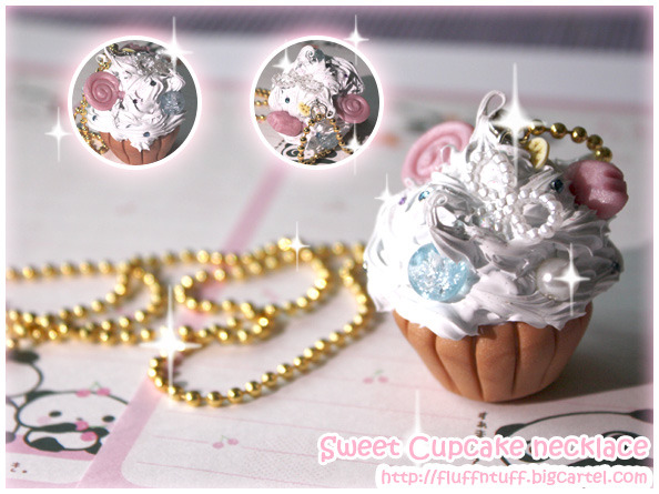 Sweet Cupcake Necklace