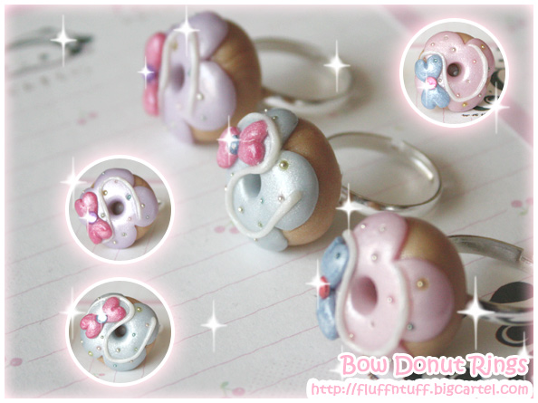 Bow Donut Rings