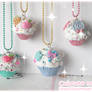 Cupcake Necklaces 1