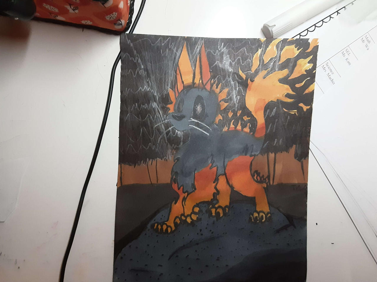 Art of my friend's character for a trade