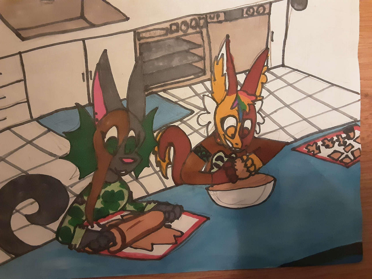 Art for discord Christmas art contest