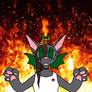 Committing arson w your friends I mean what