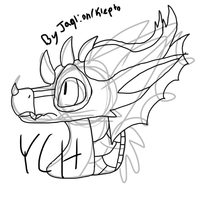 Rainwing headshot ych