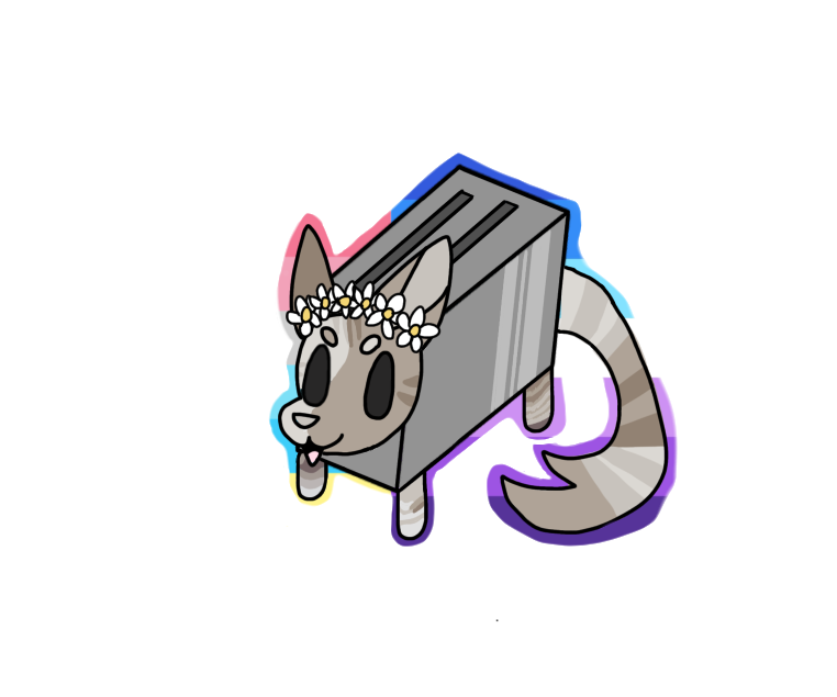 Ych for Alexthepotato on pixel cats