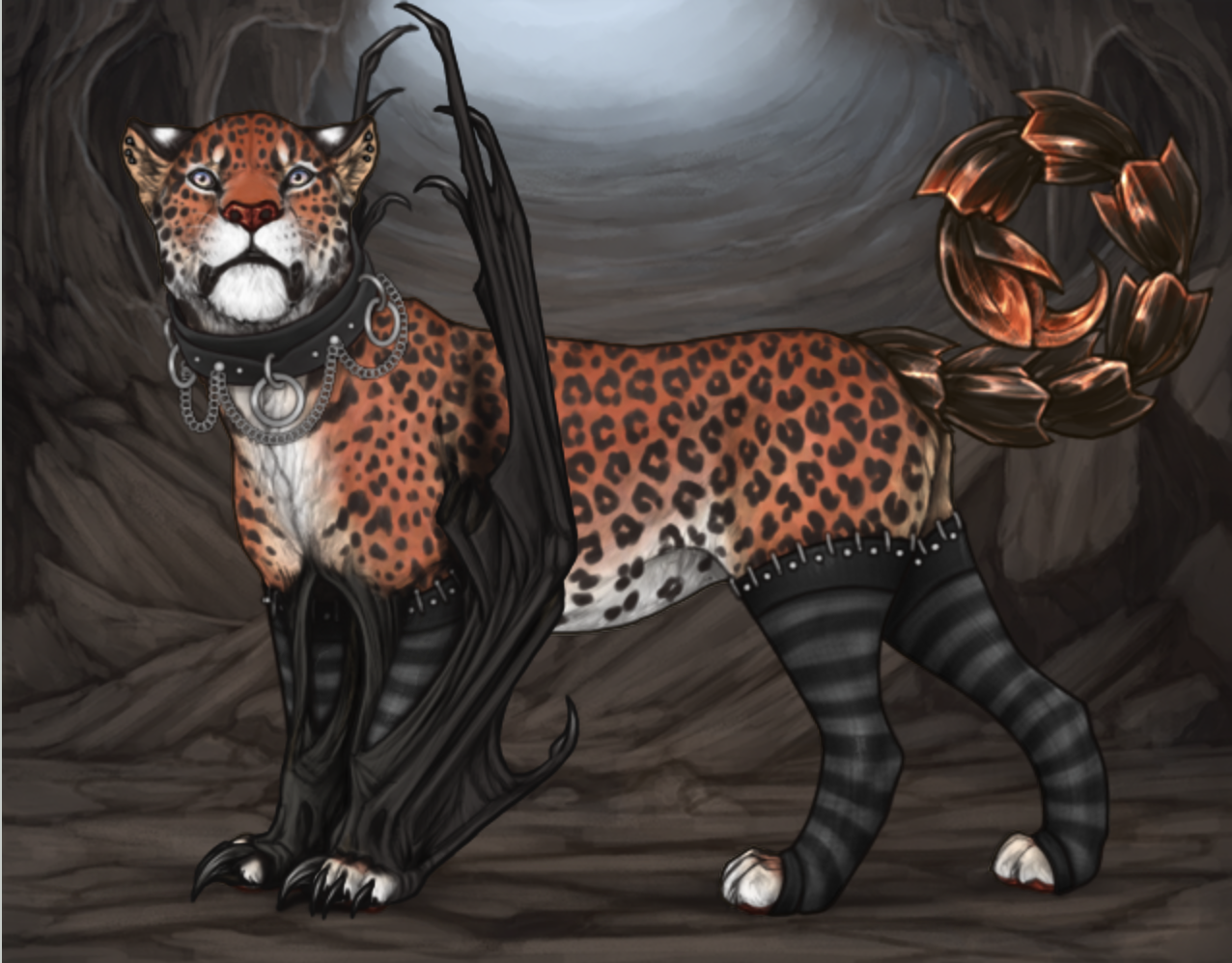 My favorite silly lil gay manticore (Lioden post)