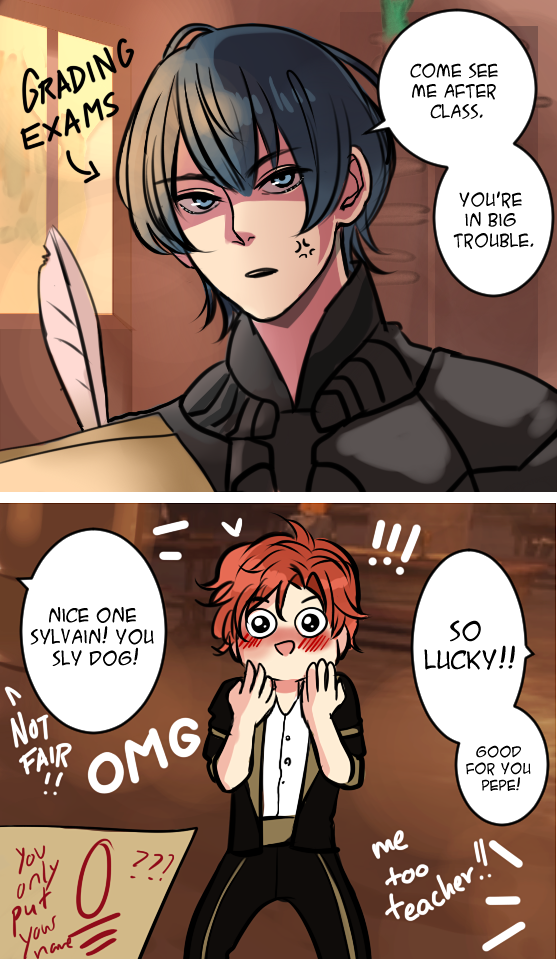 FE TH - When your teacher is smoking hot by Kaprikume on DeviantArt FE TH - When your teacher is smoking hot by Kaprikume on DeviantArt