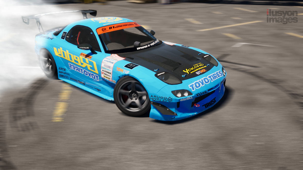 Greed Rx7 2001 Greddy Mazda RX7 D1GP by VirtualGarage360 on DeviantArt