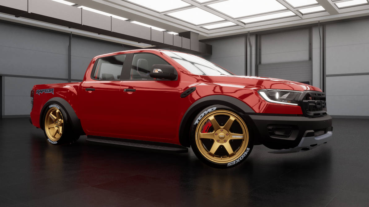 2019 Ford Ranger Raptor - Slammed 03 by VirtualGarage360 on DeviantArt