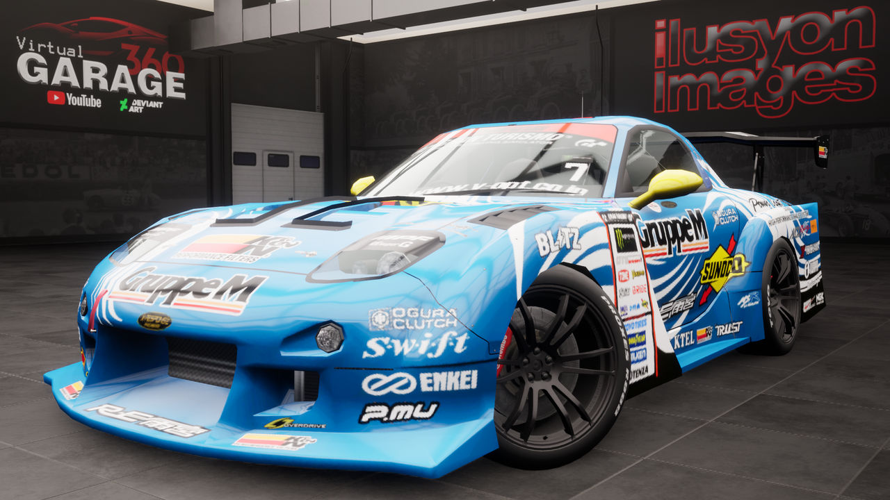 2015 Mazda RX-7 - D1GP RE-Amemiya GruppeM - 01 by VirtualGarage360 on ...