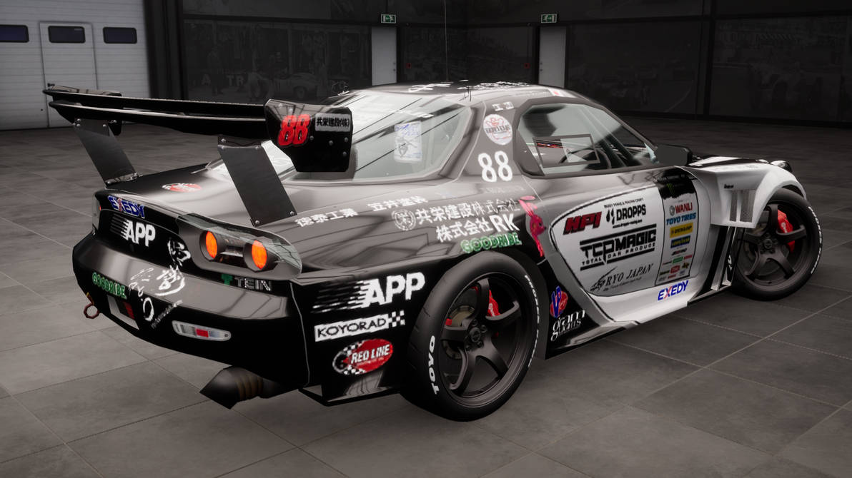 2017 Mazda RX-7 - D1GP TCP Magic - 02 by VirtualGarage360 on DeviantArt