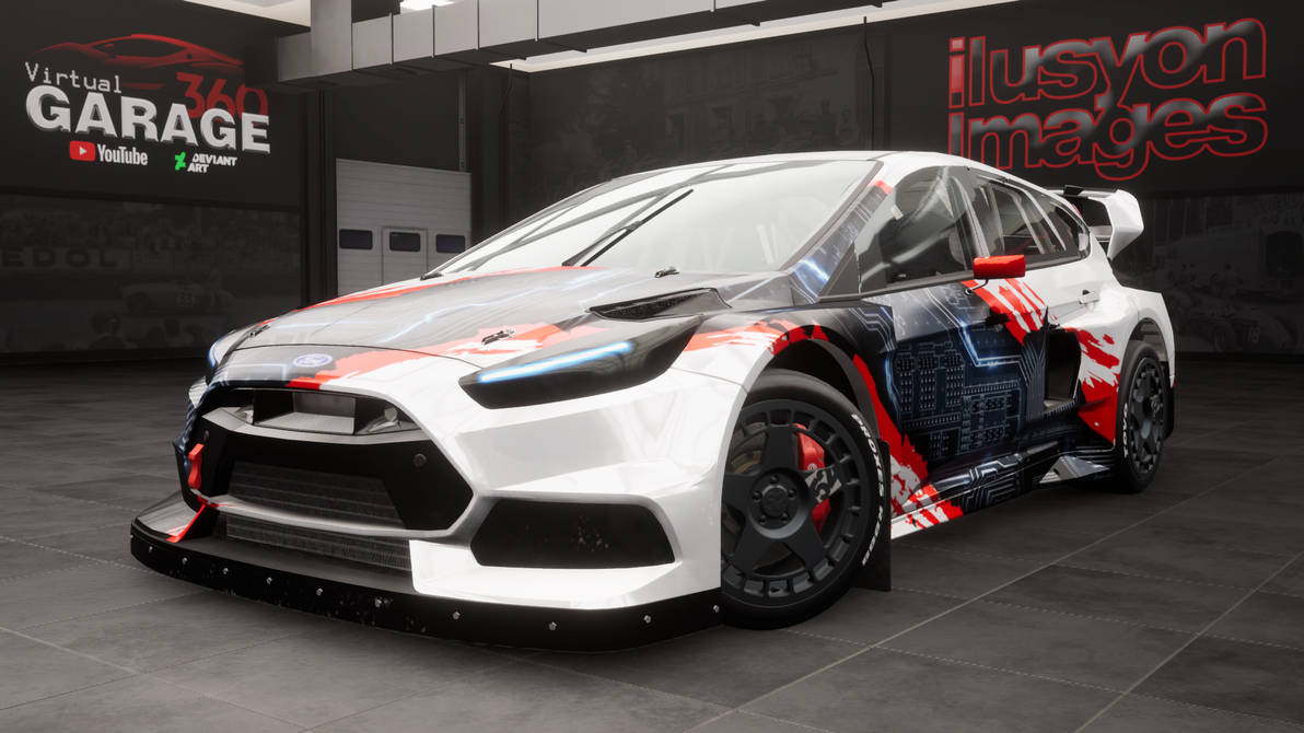 2016 Ford Focus RS RX - Gymk 9 - 01 by VirtualGarage360 on DeviantArt