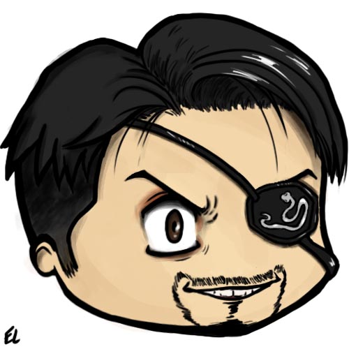 Majima chibi head