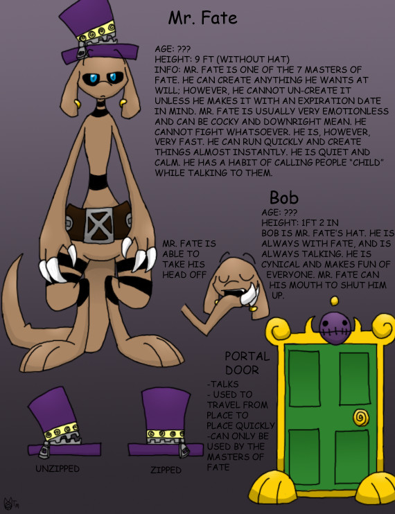 Mr. Fate Ref Sheet