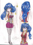 la chica del cabello azul~ by monicajass7