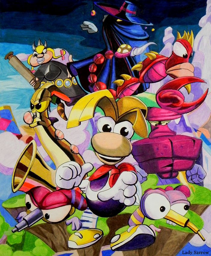 Rayman by LadySarrow on DeviantArt