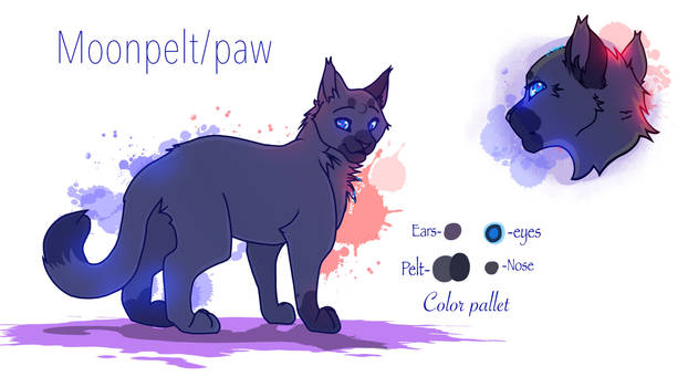 Moonpelt/paw | Revealing Destinies OC