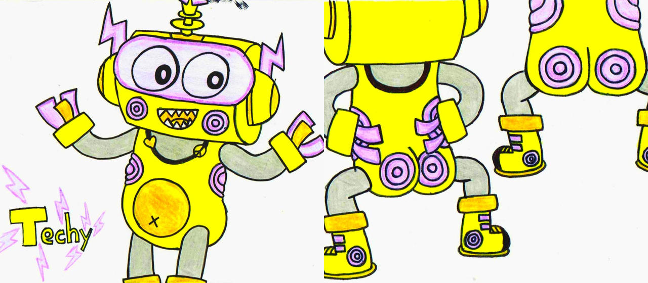 Meet Techy! by RocketBunny99 on DeviantArt